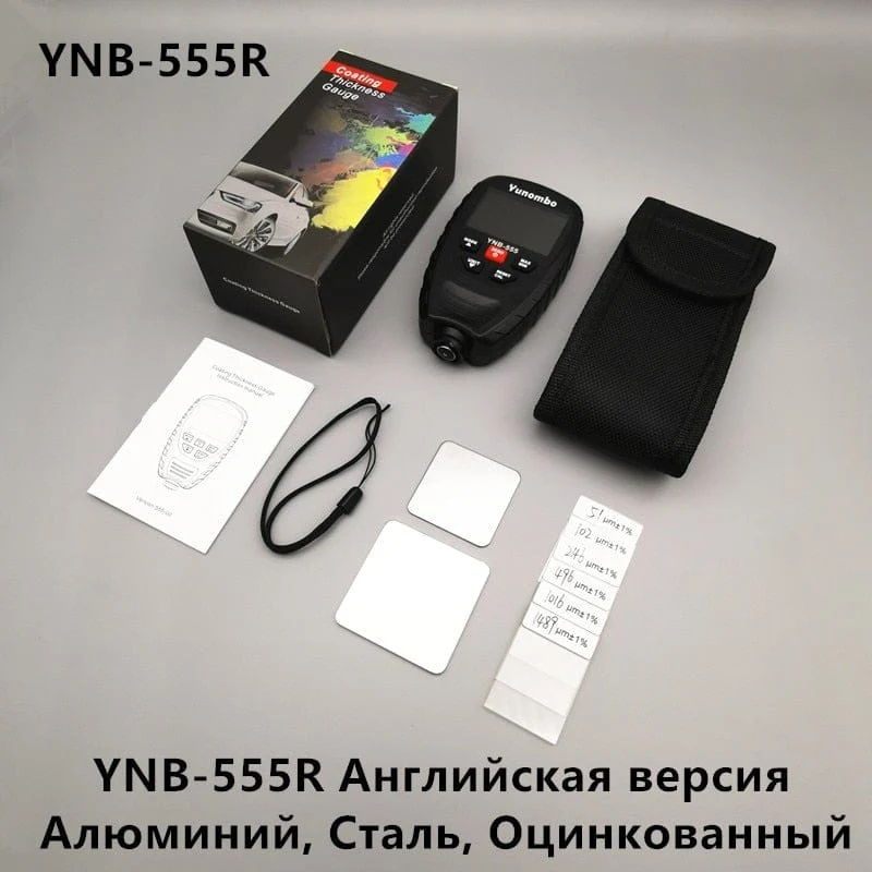 2021 neue Version Yunombo YNB-555/YNB-555R Film Dicke Meter Auto Verzinktem Lack Dicke Gauge Beschichtung Dicke Gauge
