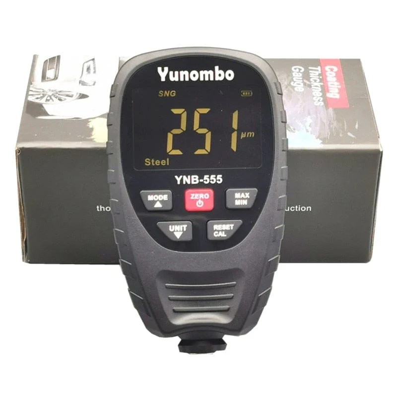2021 neue Version Yunombo YNB-555/YNB-555R Film Dicke Meter Auto Verzinktem Lack Dicke Gauge Beschichtung Dicke Gauge