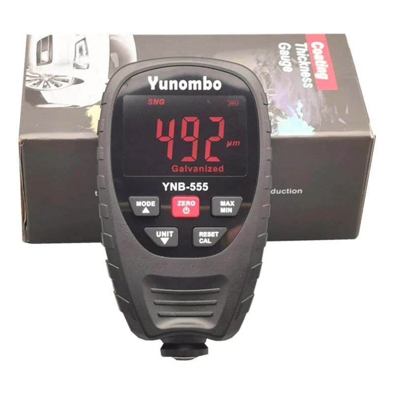 2021 neue Version Yunombo YNB-555/YNB-555R Film Dicke Meter Auto Verzinktem Lack Dicke Gauge Beschichtung Dicke Gauge