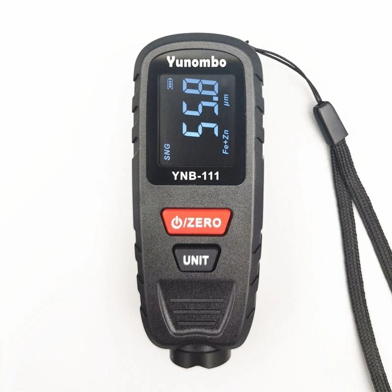 2021 New Yunombo YNB-110/YNB-111 Mini Auto Lackdickenmessgerät Schichtdickenmessgerät Filmdickenprüfer Fe nFe Fe + Zn
