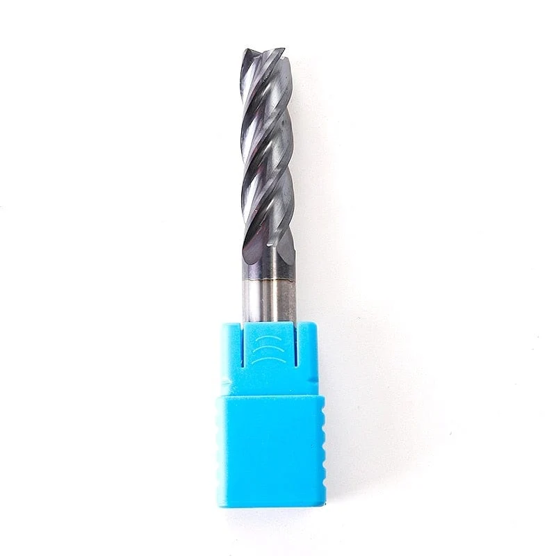 Schaftfräser HRC50 4 Schneiden Hochwertiger Fräser aus Hartmetall und Wolframstahl, Schaftfräser 3 mm, 4 mm, 5 mm, 6 mm, 8 mm, 10 mm, Fräswerkzeuge