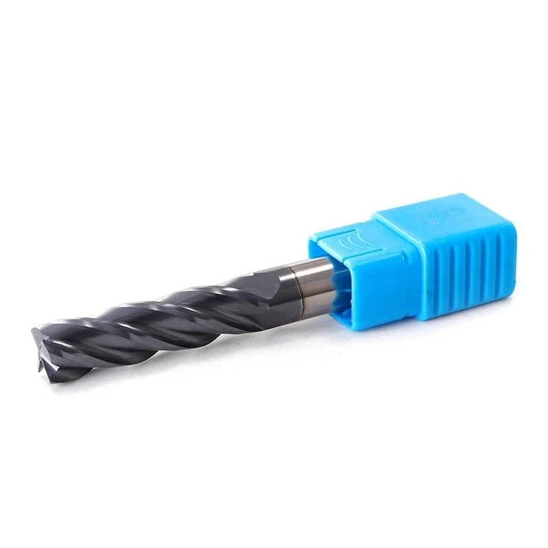 Schaftfräser HRC50 4 Schneiden Hochwertiger Fräser aus Hartmetall und Wolframstahl, Schaftfräser 3 mm, 4 mm, 5 mm, 6 mm, 8 mm, 10 mm, Fräswerkzeuge