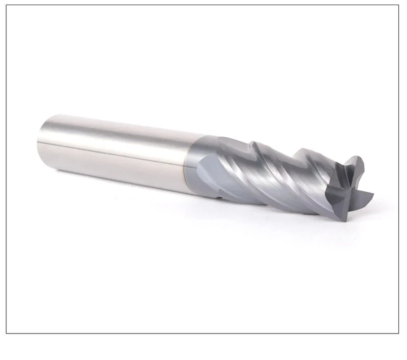 Schaftfräser HRC50 4 Schneiden Hochwertiger Fräser aus Hartmetall und Wolframstahl, Schaftfräser 3 mm, 4 mm, 5 mm, 6 mm, 8 mm, 10 mm, Fräswerkzeuge
