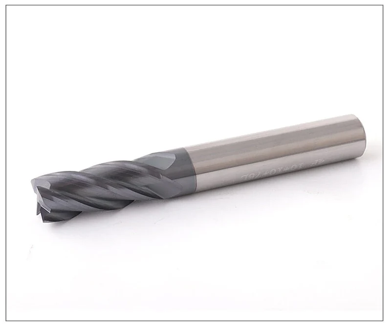 Schaftfräser HRC50 4 Schneiden Hochwertiger Fräser aus Hartmetall und Wolframstahl, Schaftfräser 3 mm, 4 mm, 5 mm, 6 mm, 8 mm, 10 mm, Fräswerkzeuge