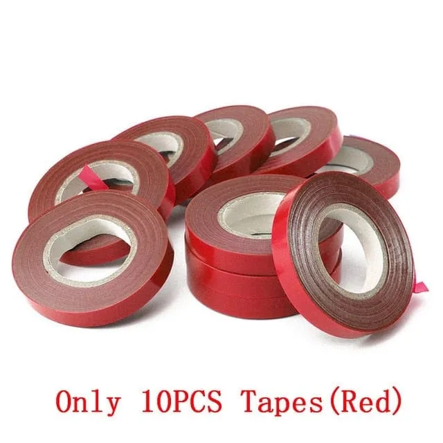 ALLOME Bindemaschine Pflanze Gartenpflanze Tapetool Tapener 10 Rollen Klebeband-Set für Gemüse, Trauben, Tomaten, Gurken, Pfefferblumen