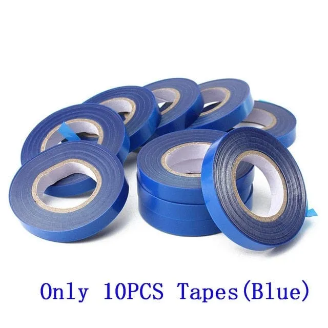 ALLOME Bindemaschine Pflanze Gartenpflanze Tapetool Tapener 10 Rollen Klebeband-Set für Gemüse, Trauben, Tomaten, Gurken, Pfefferblumen