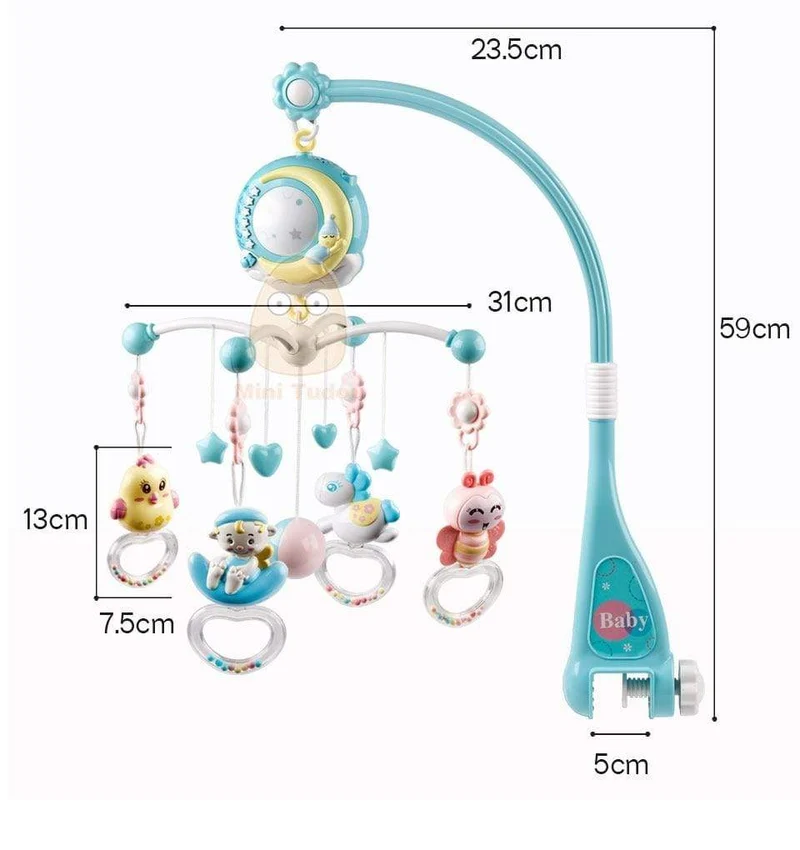 Baby Mobile Rasseln Spielzeug 0-12 Monate Für Baby Neugeborenen Krippe Bett Glocke Kleinkind Rasseln Karussell Für Kinderbetten kinder Musical Spielzeug Geschenk