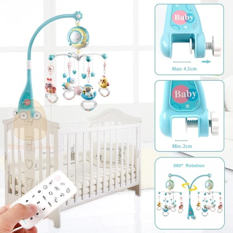 Baby Mobile Rasseln Spielzeug 0-12 Monate Für Baby Neugeborenen Krippe Bett Glocke Kleinkind Rasseln Karussell Für Kinderbetten kinder Musical Spielzeug Geschenk