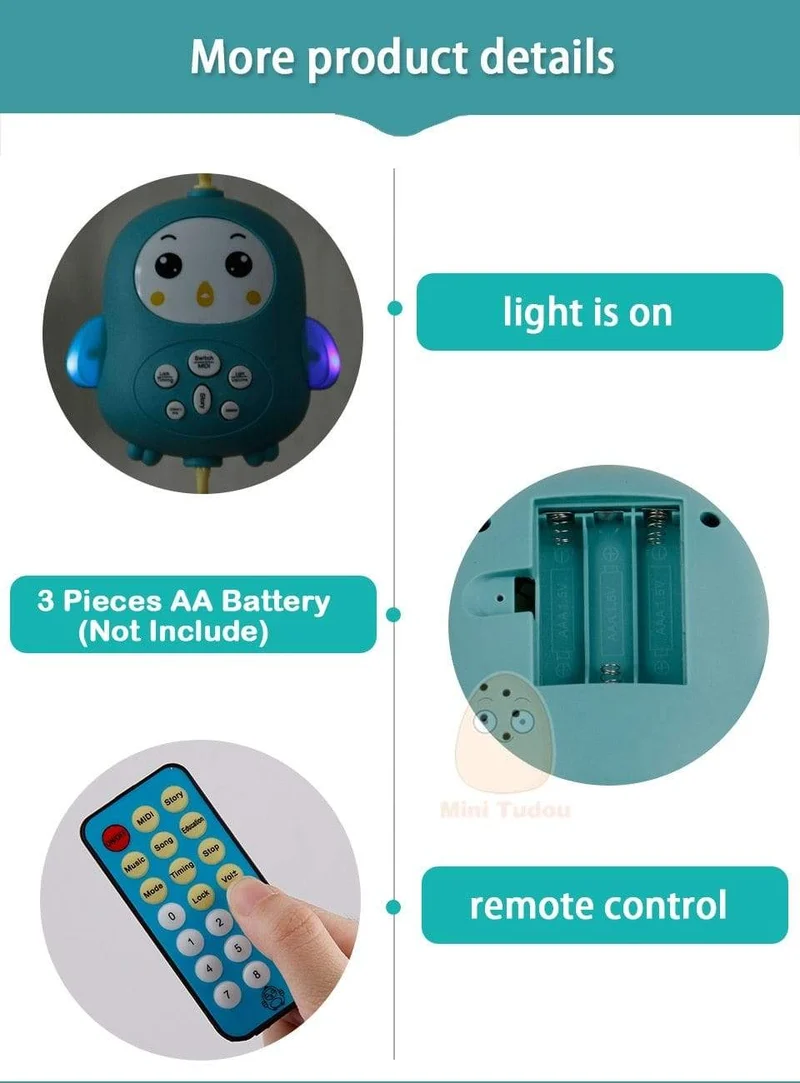 Baby Mobile Rasseln Spielzeug 0-12 Monate Für Baby Neugeborenen Krippe Bett Glocke Kleinkind Rasseln Karussell Für Kinderbetten kinder Musical Spielzeug Geschenk