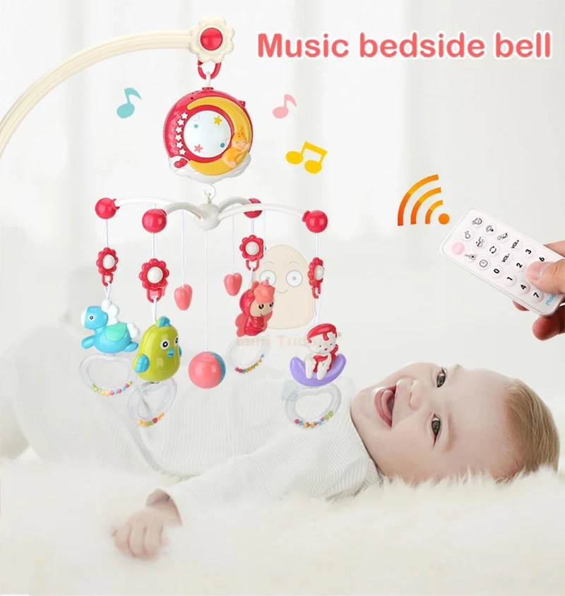 Baby Mobile Rasseln Spielzeug 0-12 Monate Für Baby Neugeborenen Krippe Bett Glocke Kleinkind Rasseln Karussell Für Kinderbetten kinder Musical Spielzeug Geschenk