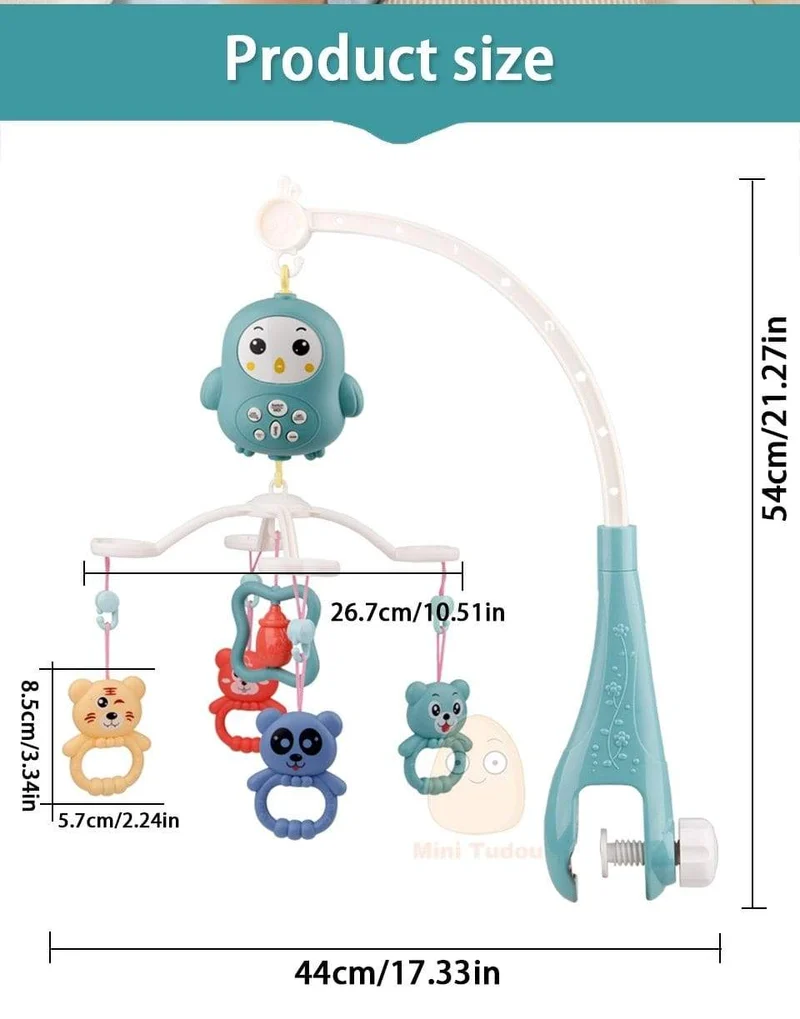 Baby Mobile Rasseln Spielzeug 0-12 Monate Für Baby Neugeborenen Krippe Bett Glocke Kleinkind Rasseln Karussell Für Kinderbetten kinder Musical Spielzeug Geschenk