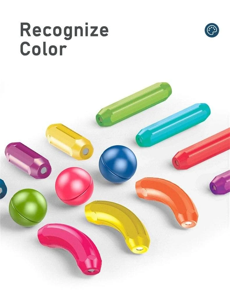 Baby Magnetische Bausteine ​​Kugeln Konstruktor Magnet Sticks Blöcke Set Montessori Spielzeug für Junge Mädchen Geburtstag Geschenk 2 bis 4 Jahre