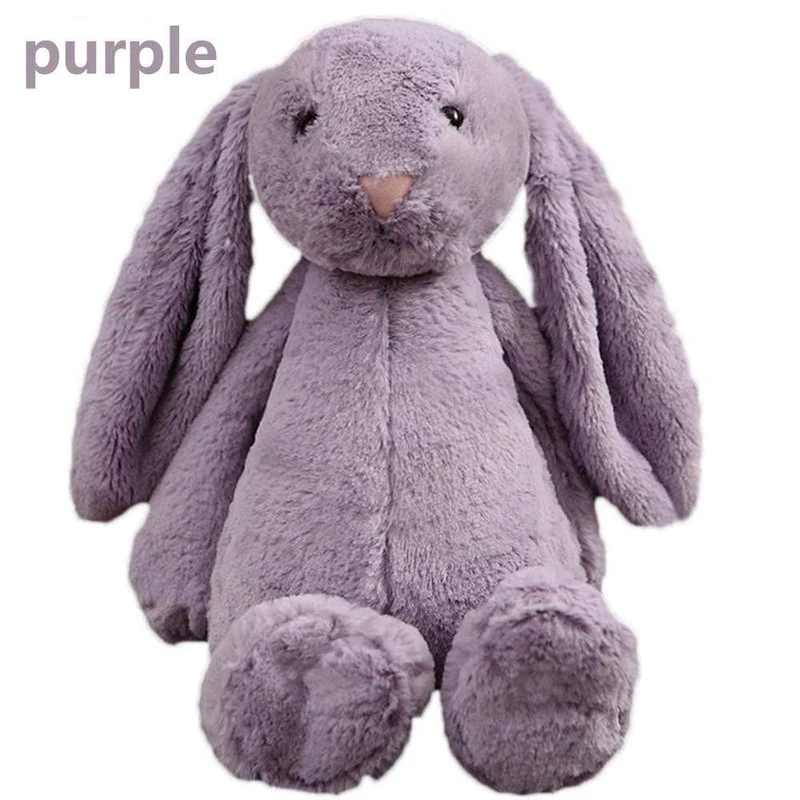 30cm Gefüllte Langohrkaninchen Weiche Plüschtiere Schlafender Niedlicher Häschen Cartoon Tierpuppen Kinder Baby Geburtstagsgeschenk