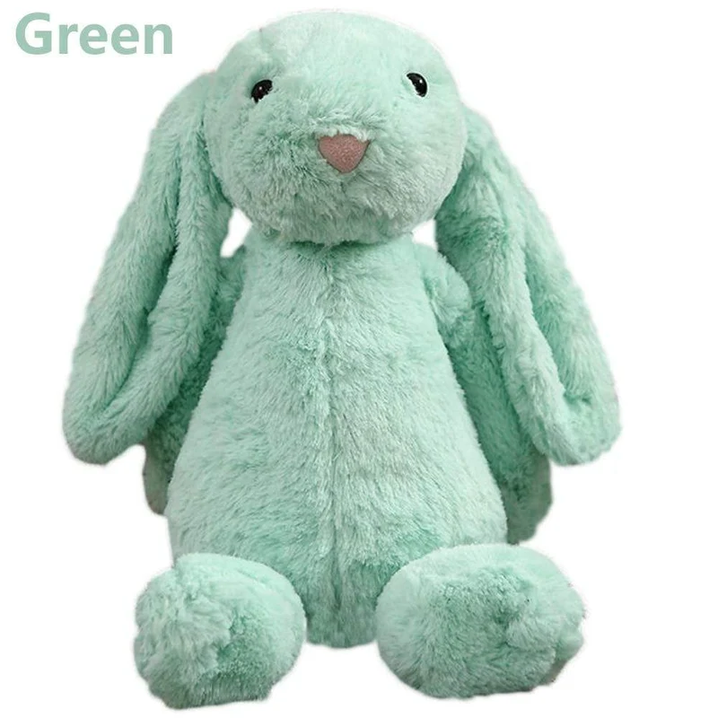 30cm Gefüllte Langohrkaninchen Weiche Plüschtiere Schlafender Niedlicher Häschen Cartoon Tierpuppen Kinder Baby Geburtstagsgeschenk