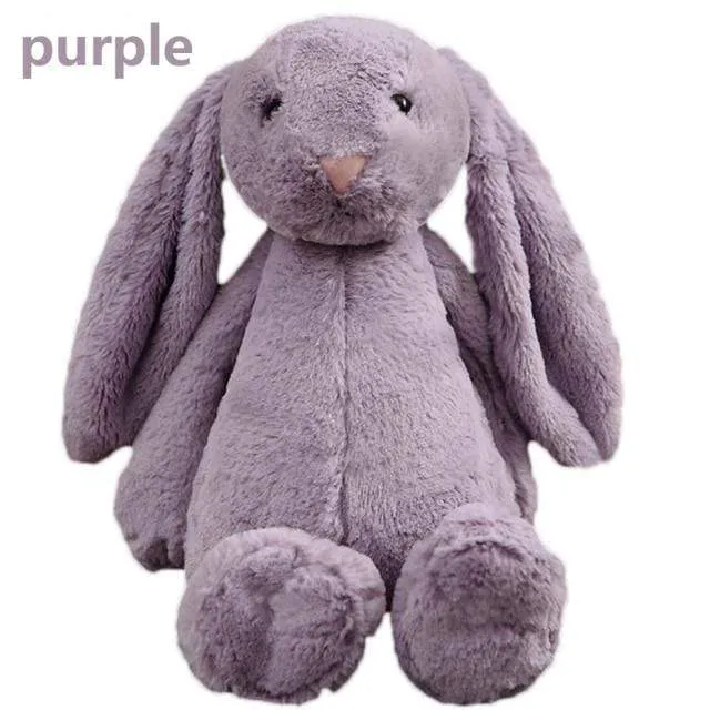 30cm Gefüllte Langohrkaninchen Weiche Plüschtiere Schlafender Niedlicher Häschen Cartoon Tierpuppen Kinder Baby Geburtstagsgeschenk