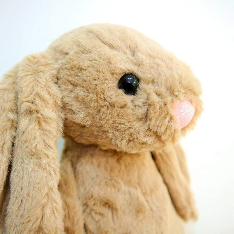 30cm Gefüllte Langohrkaninchen Weiche Plüschtiere Schlafender Niedlicher Häschen Cartoon Tierpuppen Kinder Baby Geburtstagsgeschenk
