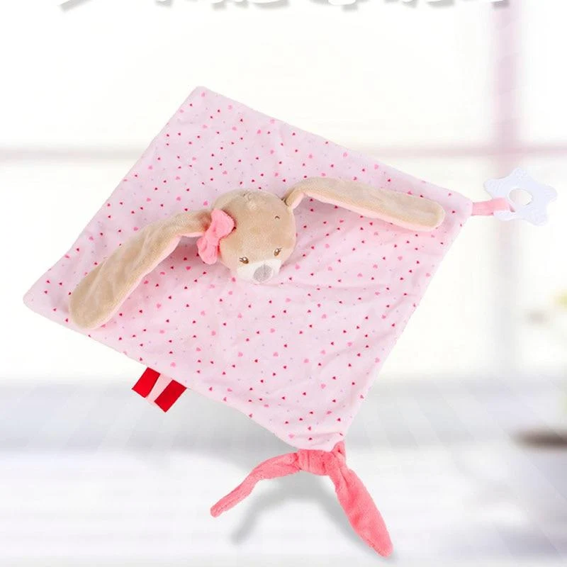Baby Plüsch Spielzeug Cartoon Bär Bunny Beruhigen Beschwichtigen Handtuch Beschwichtigen Puppe Für Neugeborene Weiche Tröstlich Handtuch Schlafen Spielzeug Geschenk
