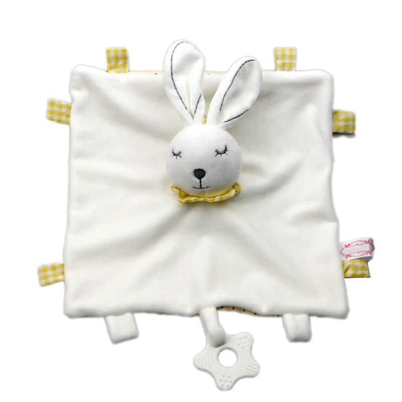 Baby Plüsch Spielzeug Cartoon Bär Bunny Beruhigen Beschwichtigen Handtuch Beschwichtigen Puppe Für Neugeborene Weiche Tröstlich Handtuch Schlafen Spielzeug Geschenk