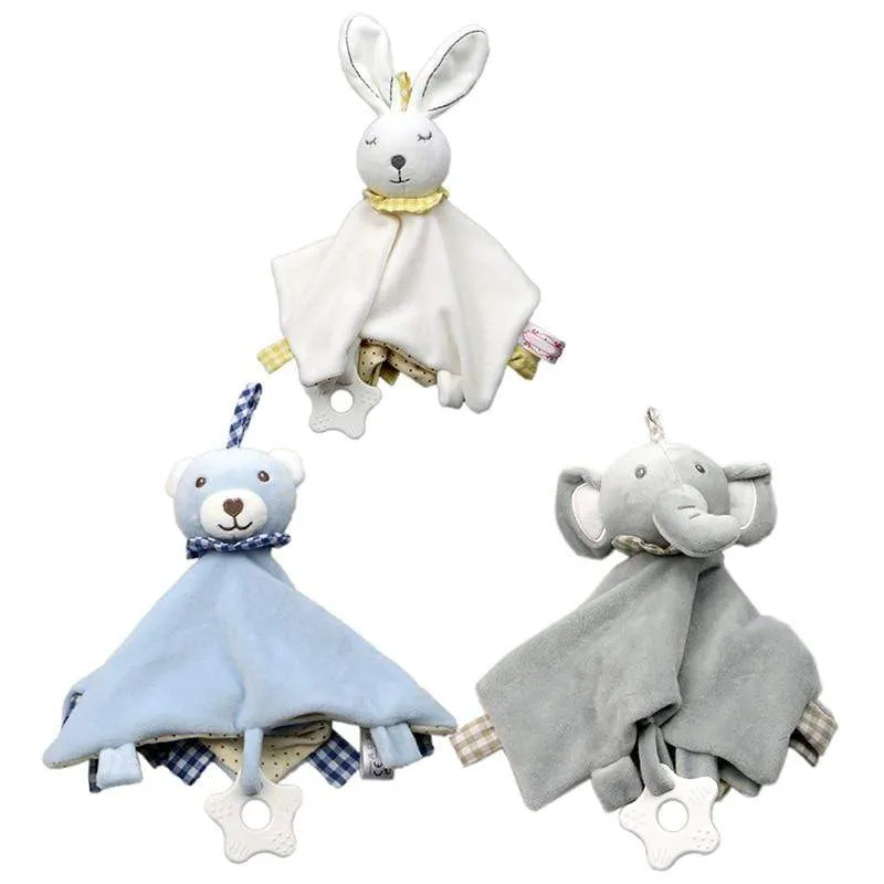 Baby Plüsch Spielzeug Cartoon Bär Bunny Beruhigen Beschwichtigen Handtuch Beschwichtigen Puppe Für Neugeborene Weiche Tröstlich Handtuch Schlafen Spielzeug Geschenk