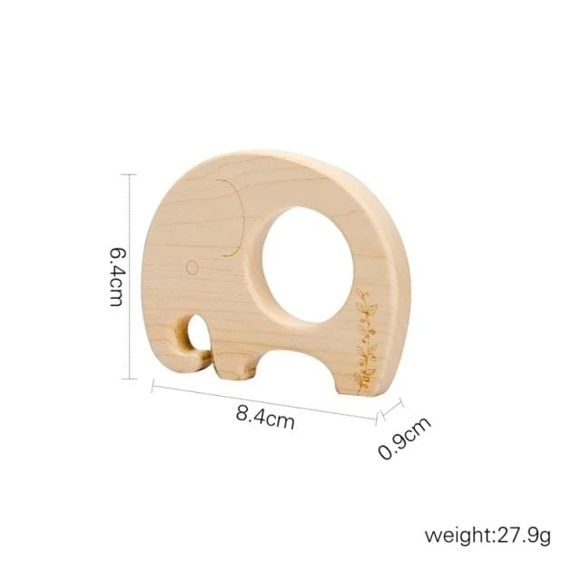Holzblöcke im nordischen Stil, Baby-Montessori-Lernspielzeug für Kinder, kreatives Tier-Puzzle, Stapelspielzeug, Konstruktorblöcke