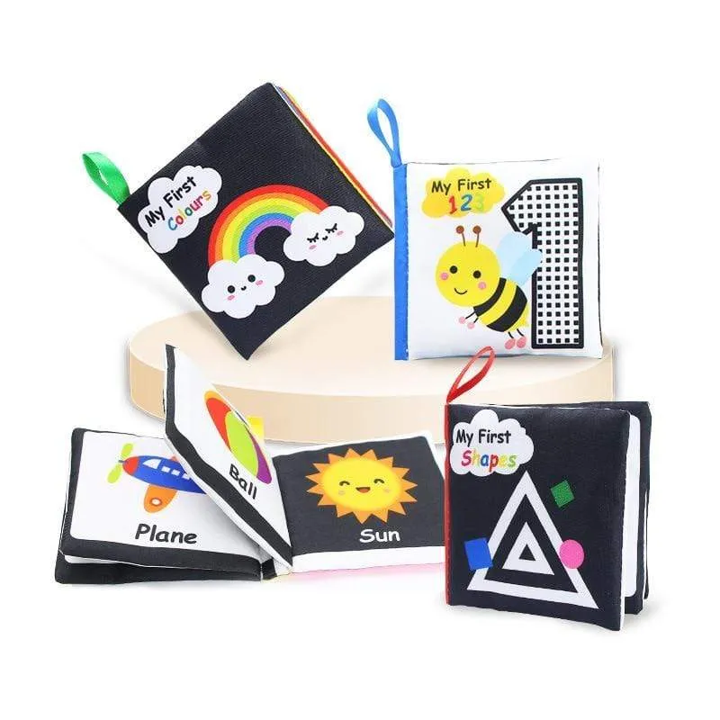 Rund um Multi-Touch-Lernspielzeug für Kleinkinder, doppelt, bunt, Neugeborenenbett, Stoßstange, Krippenspielzeug, frühes Lernen, Babyspielzeug, 0–12 Monate