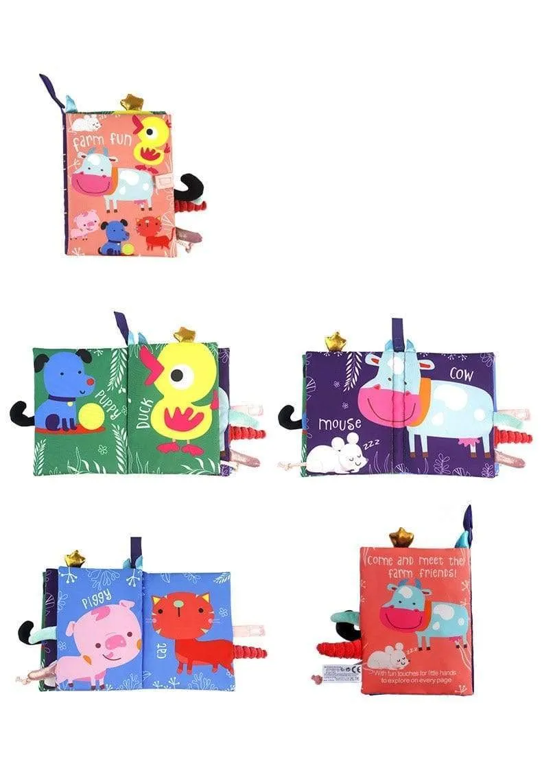 Rund um Multi-Touch-Lernspielzeug für Kleinkinder, doppelt, bunt, Neugeborenenbett, Stoßstange, Krippenspielzeug, frühes Lernen, Babyspielzeug, 0–12 Monate