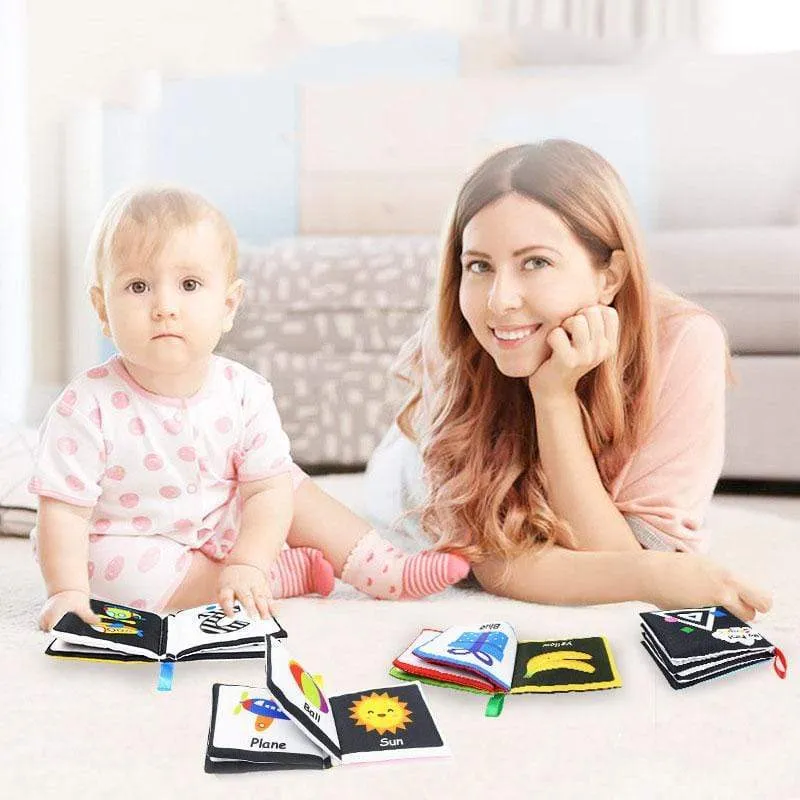 Rund um Multi-Touch-Lernspielzeug für Kleinkinder, doppelt, bunt, Neugeborenenbett, Stoßstange, Krippenspielzeug, frühes Lernen, Babyspielzeug, 0–12 Monate