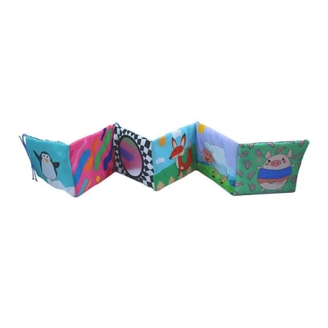 Rund um Multi-Touch-Lernspielzeug für Kleinkinder, doppelt, bunt, Neugeborenenbett, Stoßstange, Krippenspielzeug, frühes Lernen, Babyspielzeug, 0–12 Monate