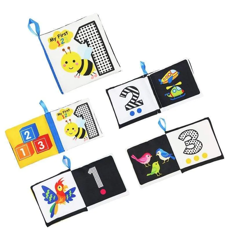 Rund um Multi-Touch-Lernspielzeug für Kleinkinder, doppelt, bunt, Neugeborenenbett, Stoßstange, Krippenspielzeug, frühes Lernen, Babyspielzeug, 0–12 Monate
