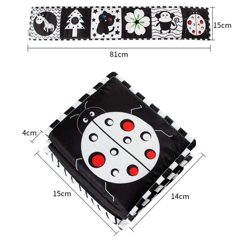 Rund um Multi-Touch-Lernspielzeug für Kleinkinder, doppelt, bunt, Neugeborenenbett, Stoßstange, Krippenspielzeug, frühes Lernen, Babyspielzeug, 0–12 Monate