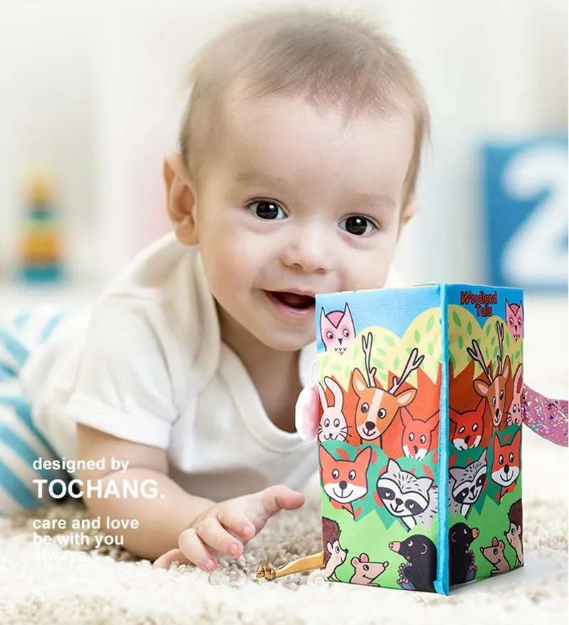 Rund um Multi-Touch-Lernspielzeug für Kleinkinder, doppelt, bunt, Neugeborenenbett, Stoßstange, Krippenspielzeug, frühes Lernen, Babyspielzeug, 0–12 Monate
