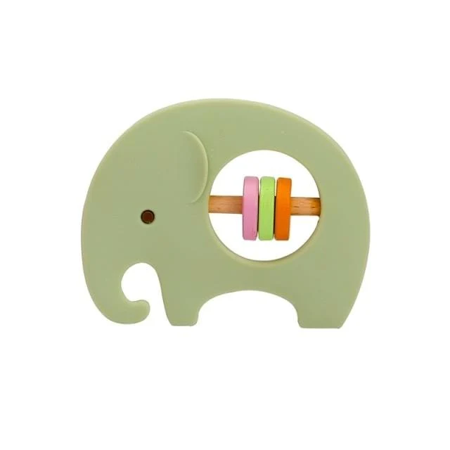 1PCS Baby Silikon Rassel Koala Spielzeug Baby Beißring Spielen Gym Montessori Lebensmittel Grade Kinderwagen Bett Glocke Schnuller Pädagogisches Baby ite
