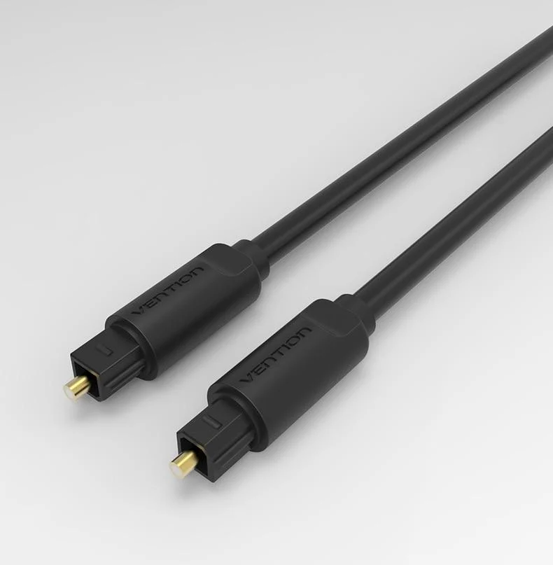 Vention Glasfaser-Audiokabel, Toslink-Digital-SPDIF-Kabel, 1 m, 2 m, 3 m, 5 m, für Blu-ray-CD-DVD-Player Xbox 360 PS3 Mini Disc AV ne