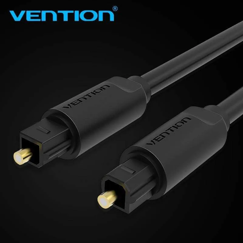 Vention Glasfaser-Audiokabel, Toslink-Digital-SPDIF-Kabel, 1 m, 2 m, 3 m, 5 m, für Blu-ray-CD-DVD-Player Xbox 360 PS3 Mini Disc AV ne