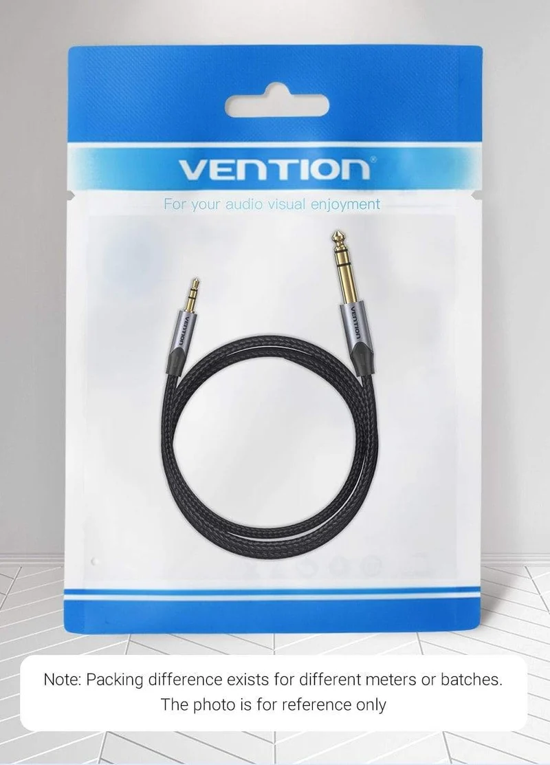 Vention 3.5 mm auf 6.35 mm Adapter Aux-Kabel für Mischverstärker Vergoldet 3.5 Klinke auf 6.5 Klinke 0.5 m 3 m 5 m Aux Cabo Stecker auf Stecker