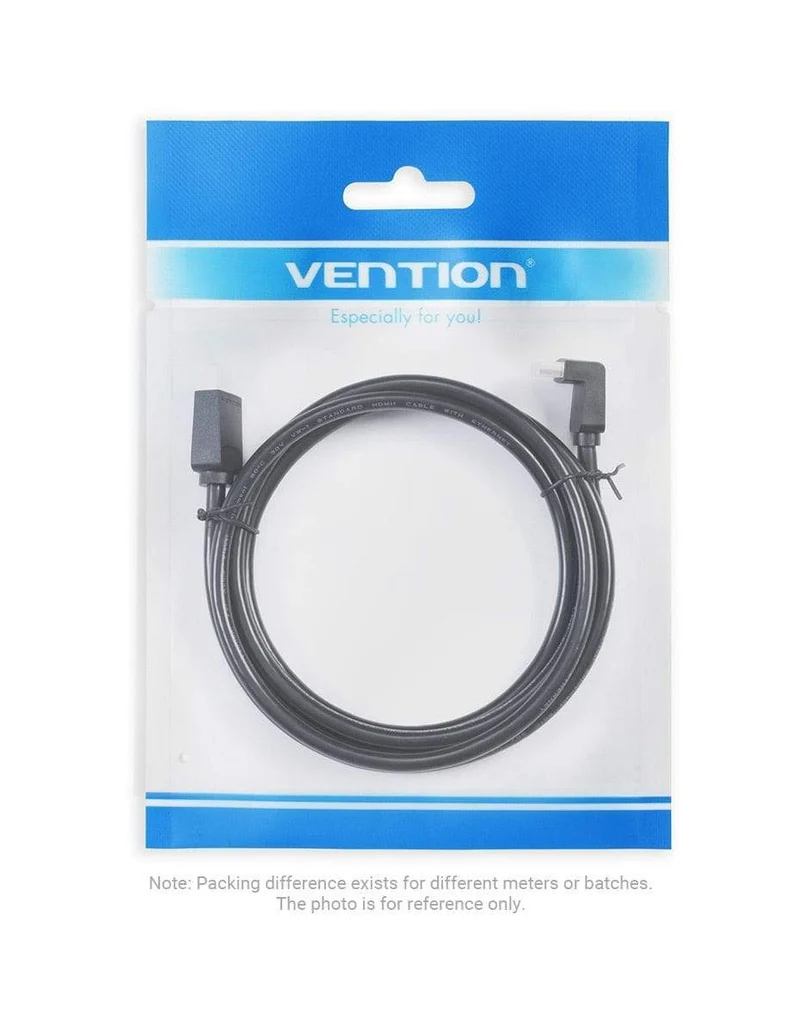 Vention HDMI-Kabel 4K HDMI 2.0-Kabel HDMI 90/270-Grad-Winkeladapter für Apple TV PS4 Splitter Video Audio 90-Grad-HDMI-Kabel