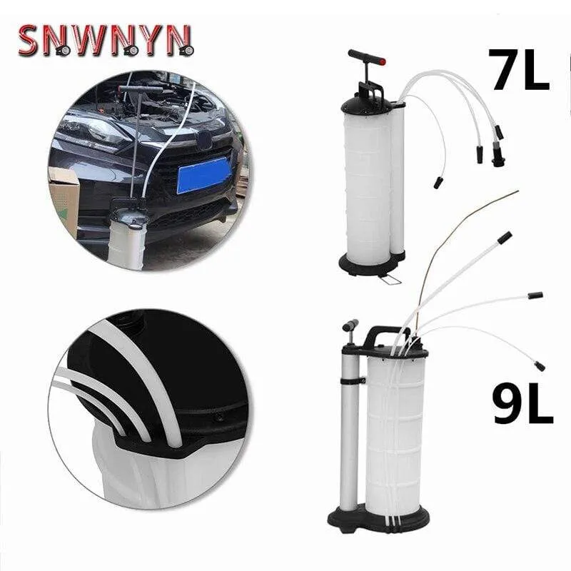 7L9L Saugölpumpe Öl Manuelle Wechselpumpe Kraftstoff-Benzin-Absaugvakuumpumpe Auto-Abfallkraftstoffpumpe Öl-Wasser-Absaugung