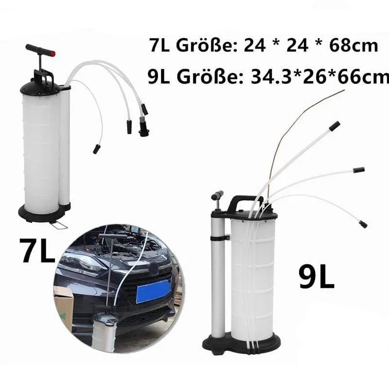7L9L Saugölpumpe Öl Manuelle Wechselpumpe Kraftstoff-Benzin-Absaugvakuumpumpe Auto-Abfallkraftstoffpumpe Öl-Wasser-Absaugung