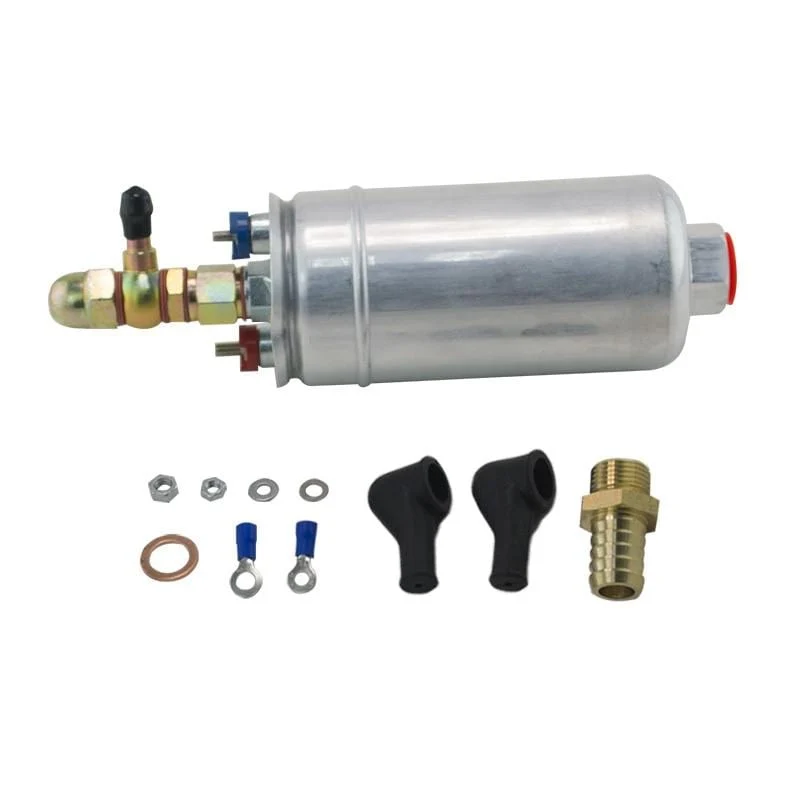 VR – Externe Kraftstoffpumpe 0580 254 044 KRAFTSTOFFPUMPE MIT BANJO-ANSCHLUSSSATZ, SCHLAUCHADAPTERVERBINDUNG, 8-MM-AUSLASS-HÜLSE
