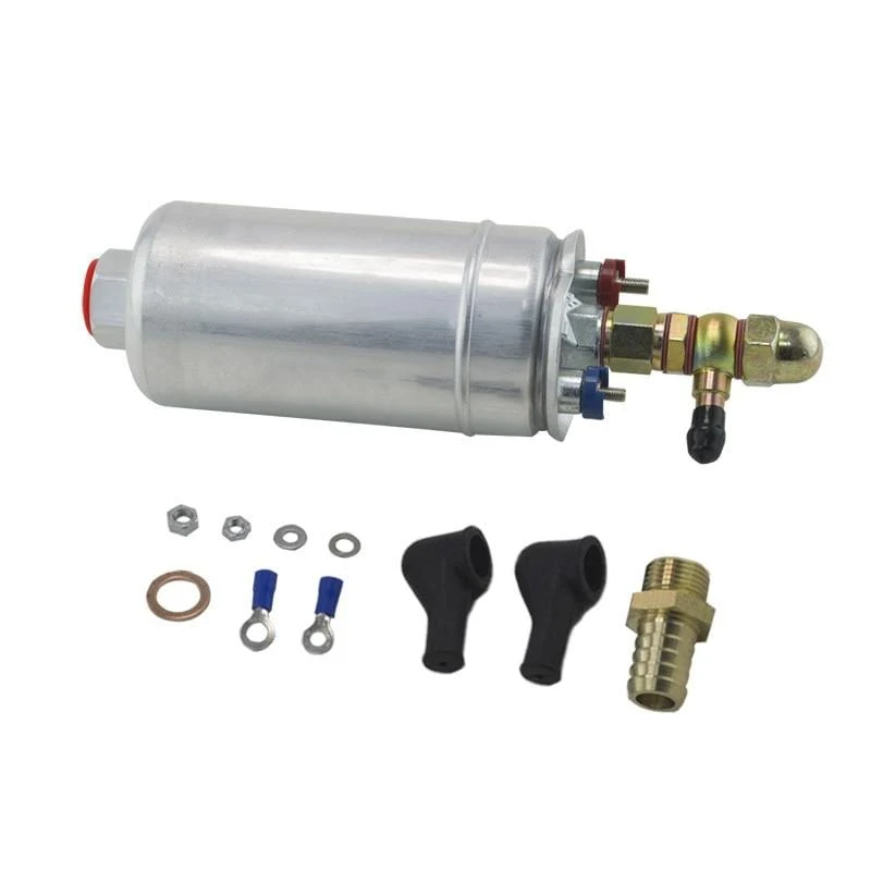 VR – Externe Kraftstoffpumpe 0580 254 044 KRAFTSTOFFPUMPE MIT BANJO-ANSCHLUSSSATZ, SCHLAUCHADAPTERVERBINDUNG, 8-MM-AUSLASS-HÜLSE