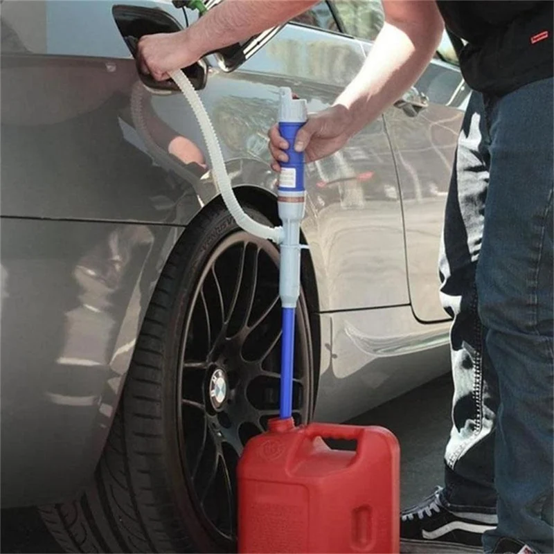 Elektrische Ölpumpe Siphon Flüssigkeitsumfüllpumpe Handpumpe Batteriebetriebenes Wasser Gas Werkzeuge Benzin Kraftstoff Tragbarer Auto-Siphon