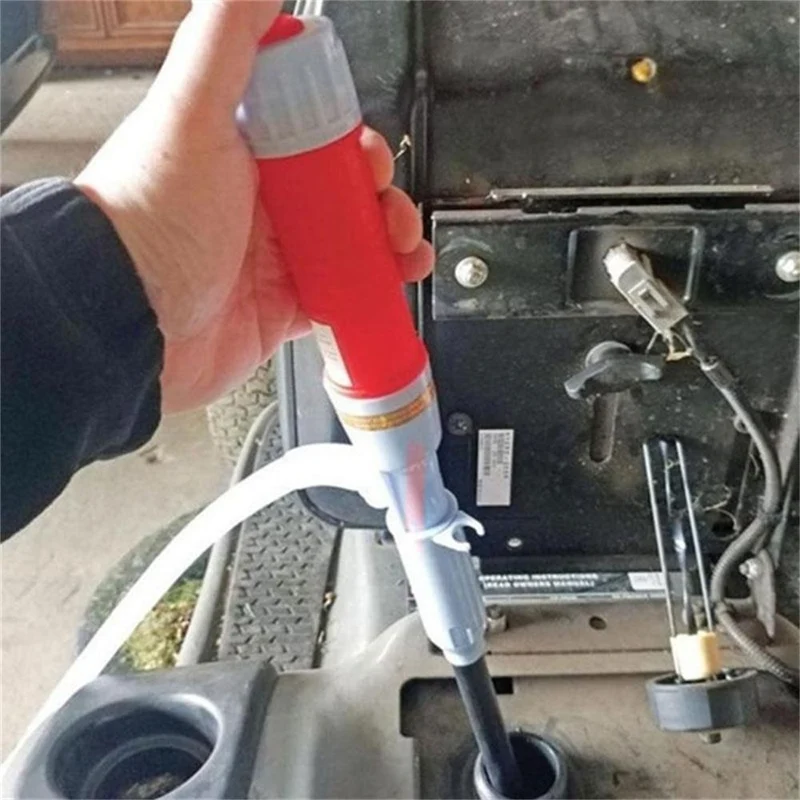 Elektrische Ölpumpe Siphon Flüssigkeitsumfüllpumpe Handpumpe Batteriebetriebenes Wasser Gas Werkzeuge Benzin Kraftstoff Tragbarer Auto-Siphon