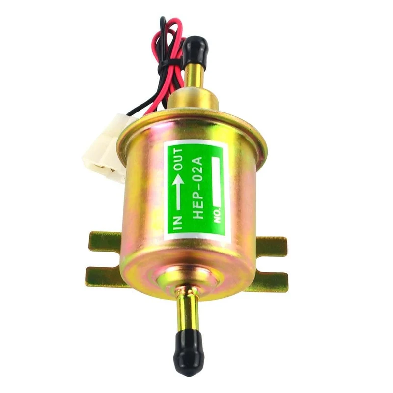 Niederdruck Universal Diesel Benzin Benzin Elektrische Kraftstoffpumpe HEP-02A 12V 24V Für Auto Motorrad