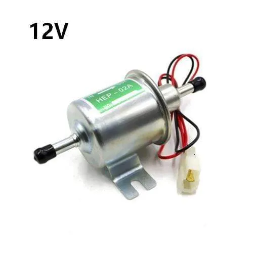 Niederdruck Universal Diesel Benzin Benzin Elektrische Kraftstoffpumpe HEP-02A 12V 24V Für Auto Motorrad