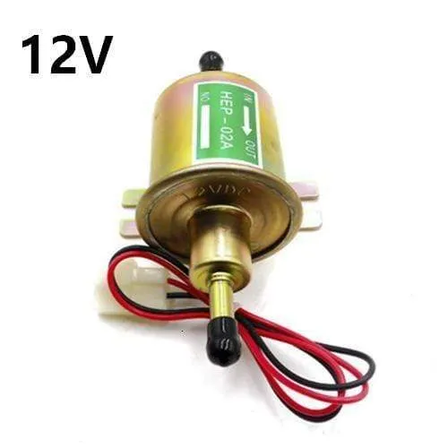 Niederdruck Universal Diesel Benzin Benzin Elektrische Kraftstoffpumpe HEP-02A 12V 24V Für Auto Motorrad