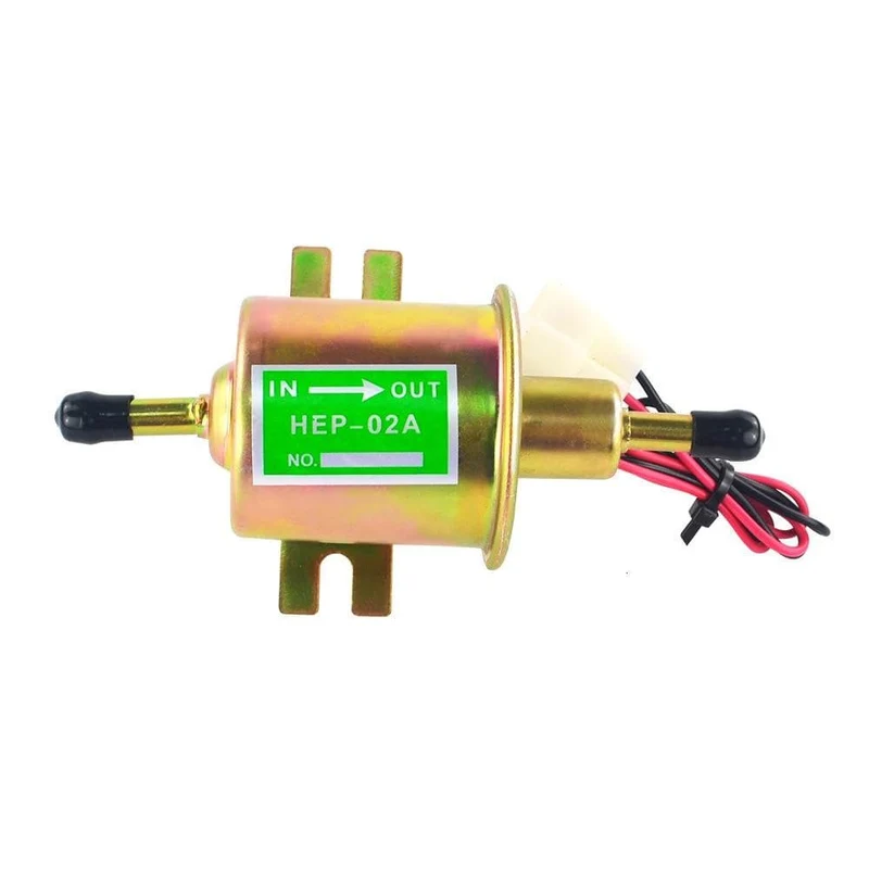 Niederdruck Universal Diesel Benzin Benzin Elektrische Kraftstoffpumpe HEP-02A 12V 24V Für Auto Motorrad