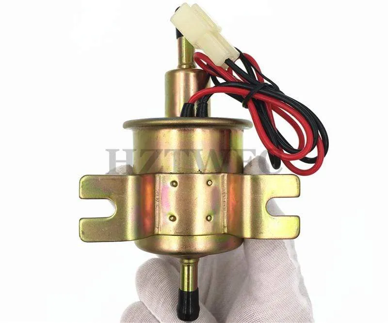 12V Elektrische Kraftstoffpumpe Niederdruck Bolzen Befestigungsdraht Universal Diesel Benzin Benzin HEP-02A Für Auto Vergaser Motorrad ATV