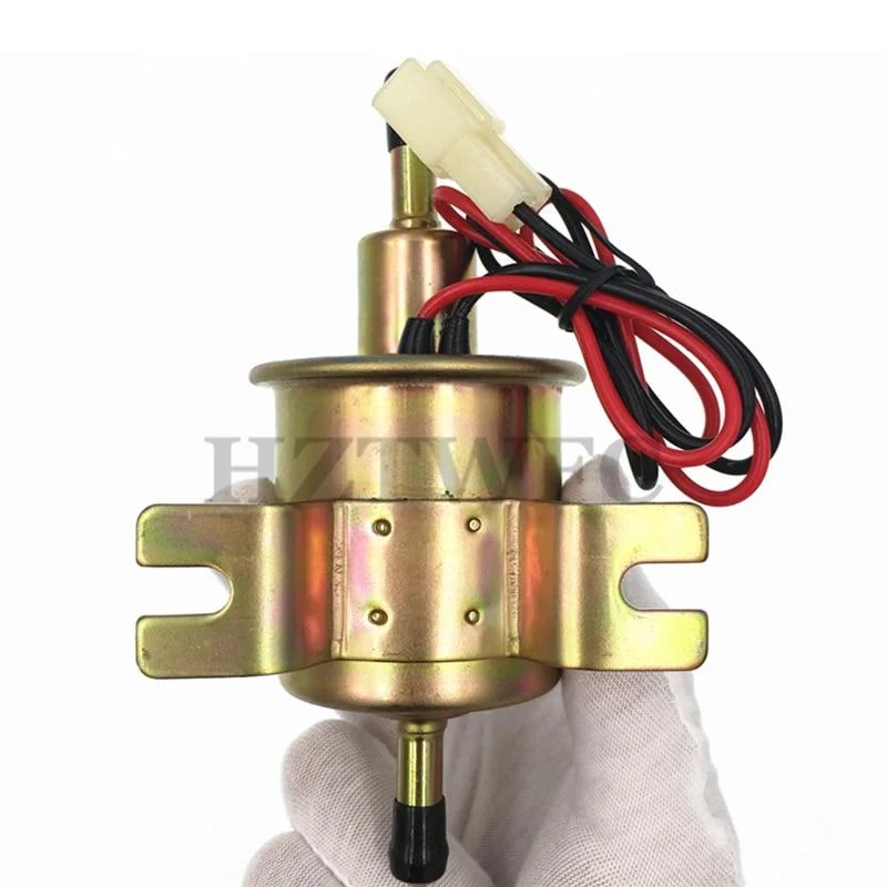 12V Elektrische Kraftstoffpumpe Niederdruck Bolzen Befestigungsdraht Universal Diesel Benzin Benzin HEP-02A Für Auto Vergaser Motorrad ATV