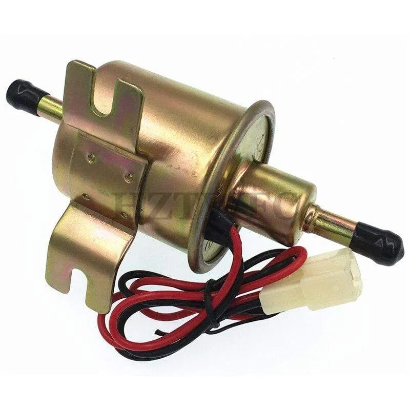 12V Elektrische Kraftstoffpumpe Niederdruck Bolzen Befestigungsdraht Universal Diesel Benzin Benzin HEP-02A Für Auto Vergaser Motorrad ATV