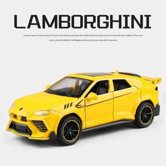 1:32 URUS Bison SUV Coupe Legierung Automodell Sound und Licht Simulation Auto Dekoration Sammlung Kind Spielzeug Geschenk